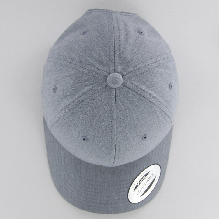 The Classics Yupoong Curved Classic snapback h.grey - Shop-Tetuan