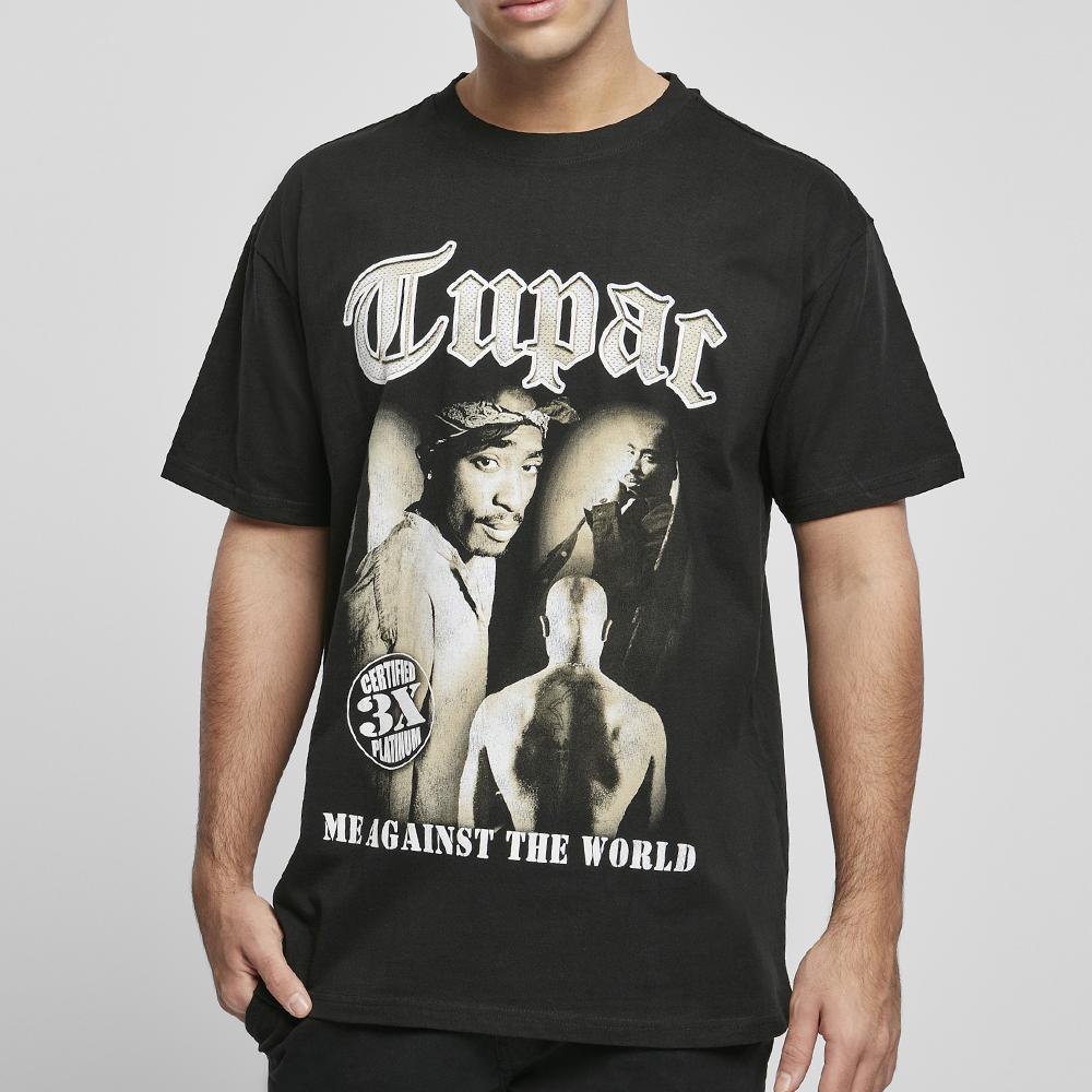 Mister Tupac MATW Sepia Oversize Tee black - Shop-Tetuan