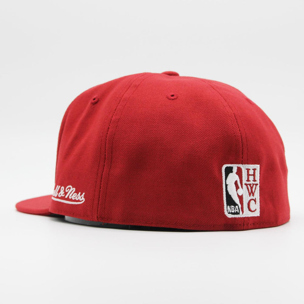 Mitchell & Ness NBA Velour Under fitted C Bulls red - Shop-Tetuan