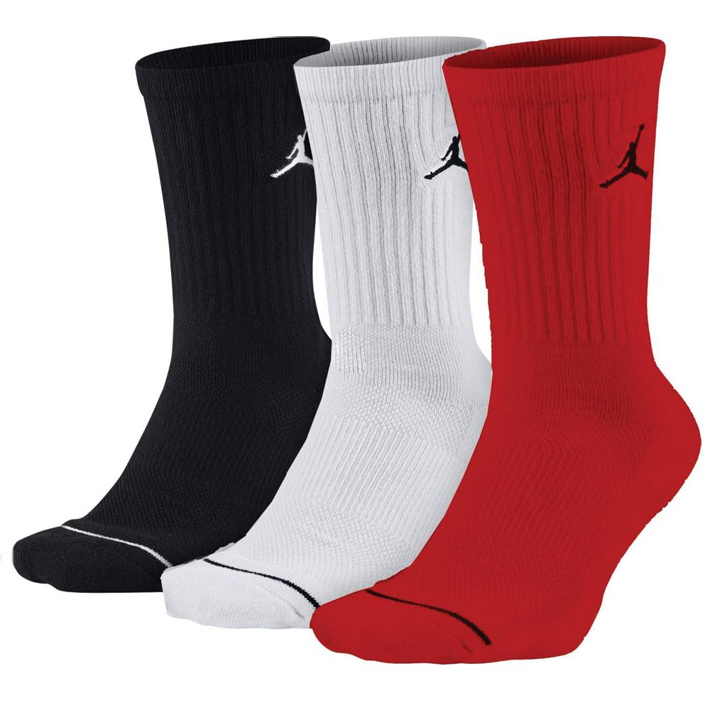 Air Jordan Jumpman Crew socks black/white/gym red - Shop-Tetuan