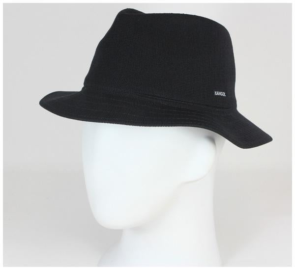 Kangol Baron trilby hat black - Shop-Tetuan