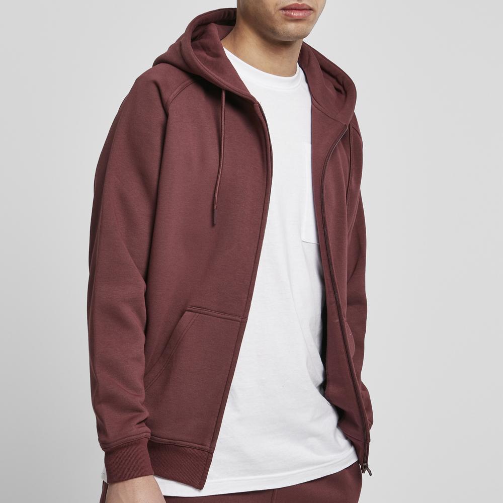 Urban Classics Zip Hoody cherry - Shop-Tetuan