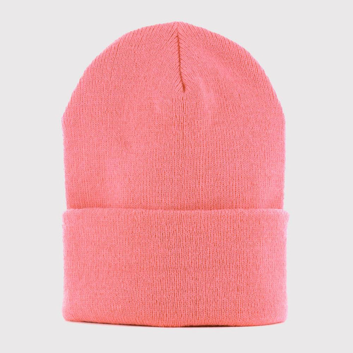 Yupoong heavyweight long beanie coral - Shop-Tetuan