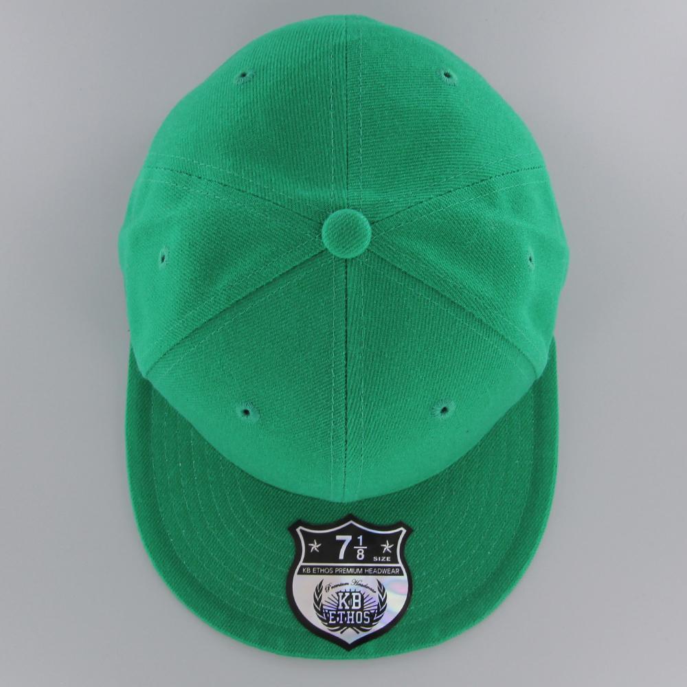 KB Ethos Plain Fitted cap kelly green - Shop-Tetuan