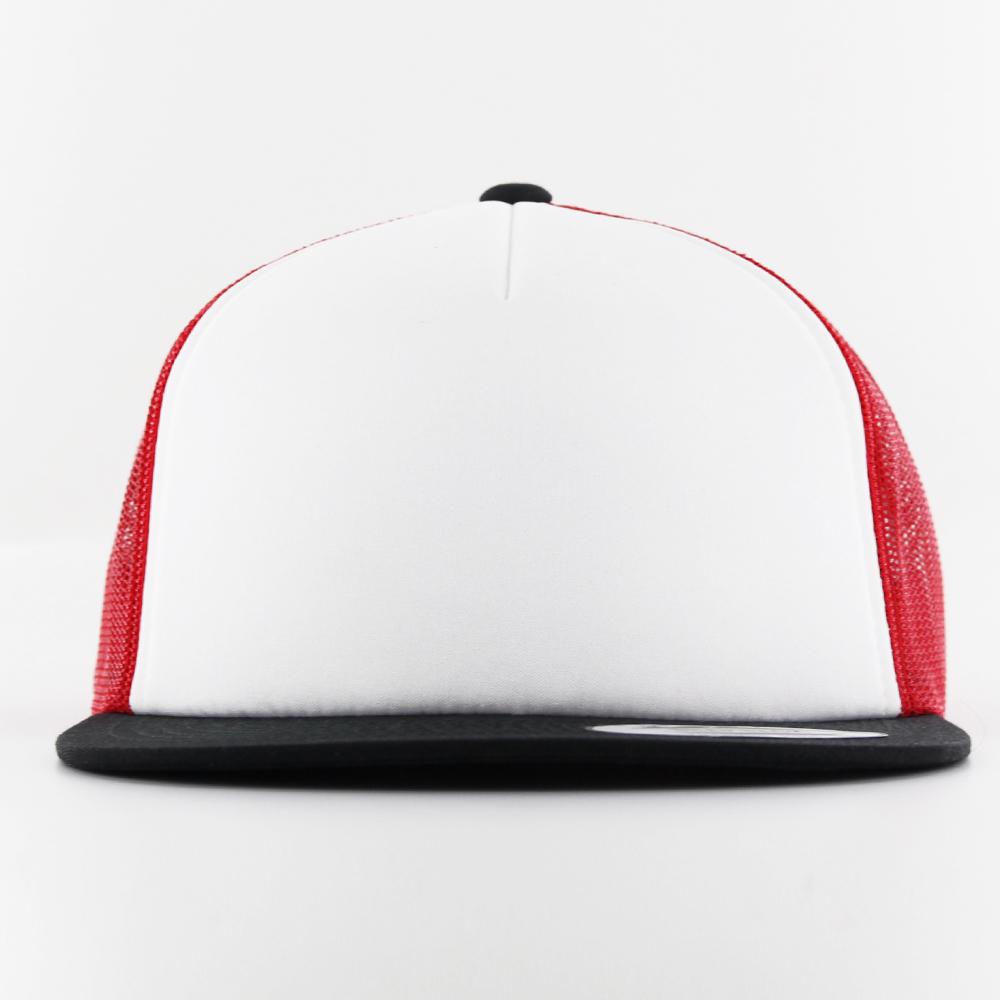 The Classics Yupoong foam trucker blk/wht/red - Shop-Tetuan