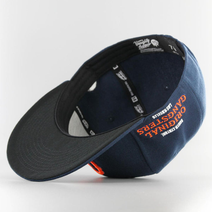 Naughty League South Central Original Gangsters fitted navy/orange - Shop-Tetuan