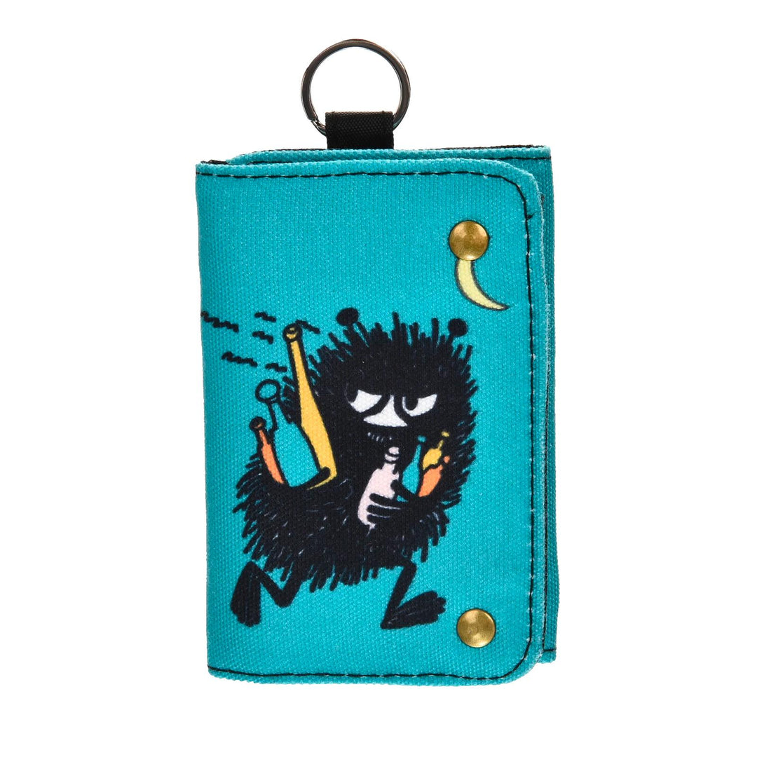 Moomin Haisuli Karkumatkalla Wallet Canvas green - Shop-Tetuan