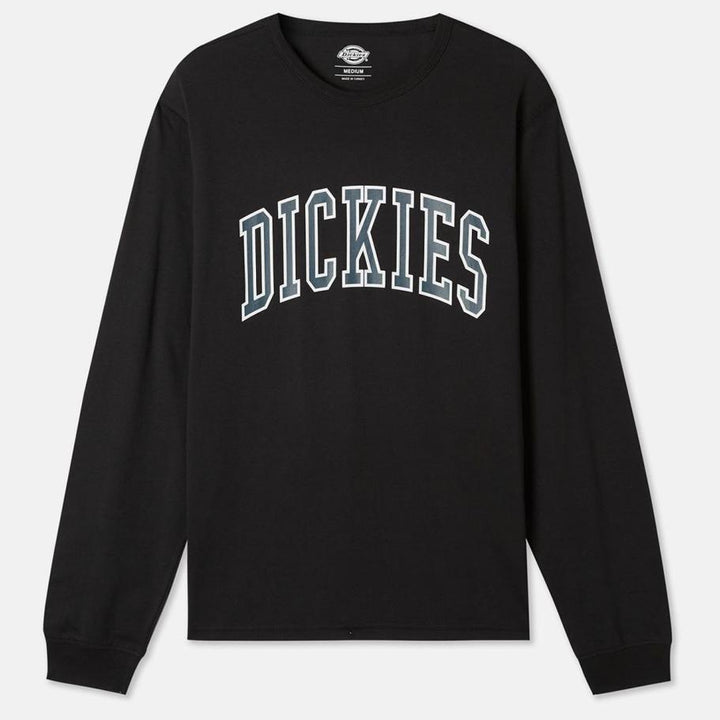 Dickies Aitkin tee l/s black/arfrce bl - Shop-Tetuan